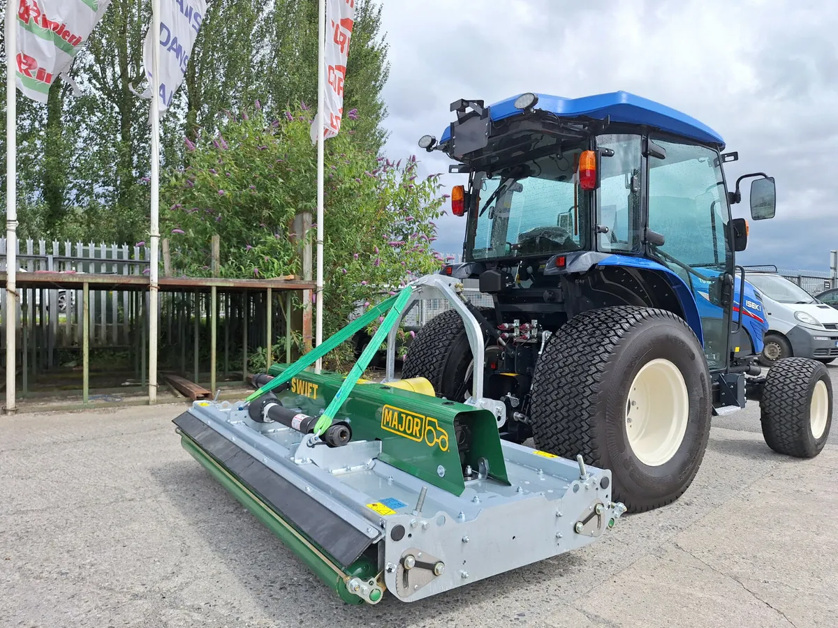 Iseki  TG6507 and Major Swift Roller Mower - Image 3