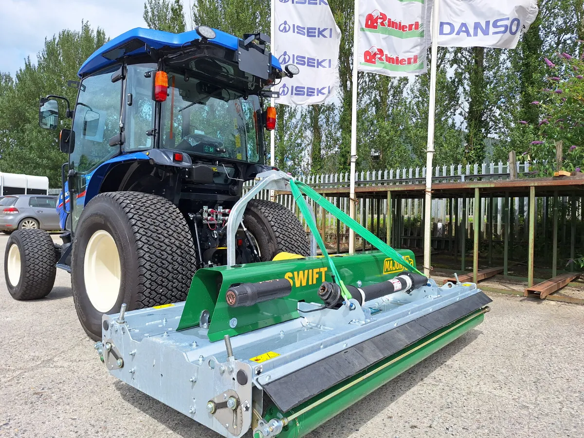 Iseki  TG6507 and Major Swift Roller Mower - Image 2
