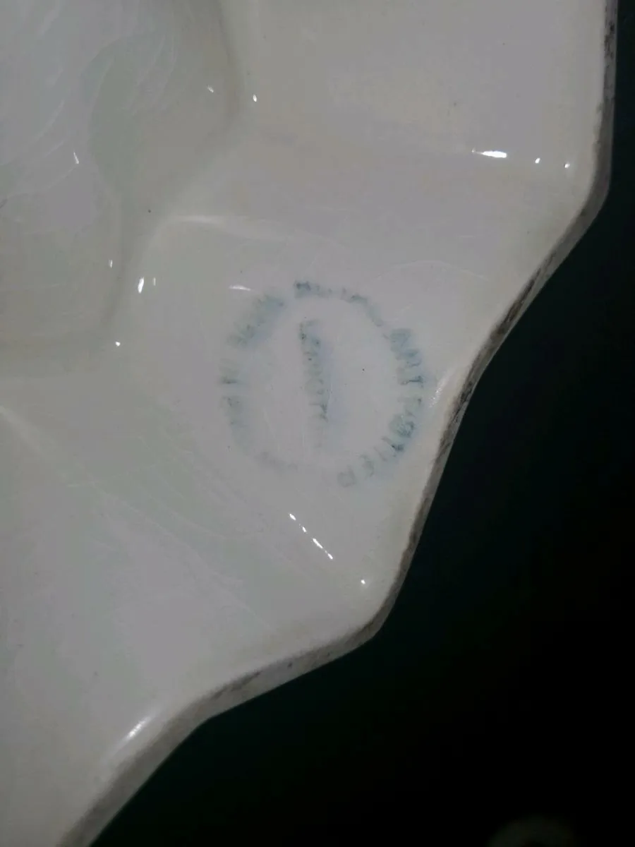 Antique Royal Art Longton pedestal bowl - Image 4