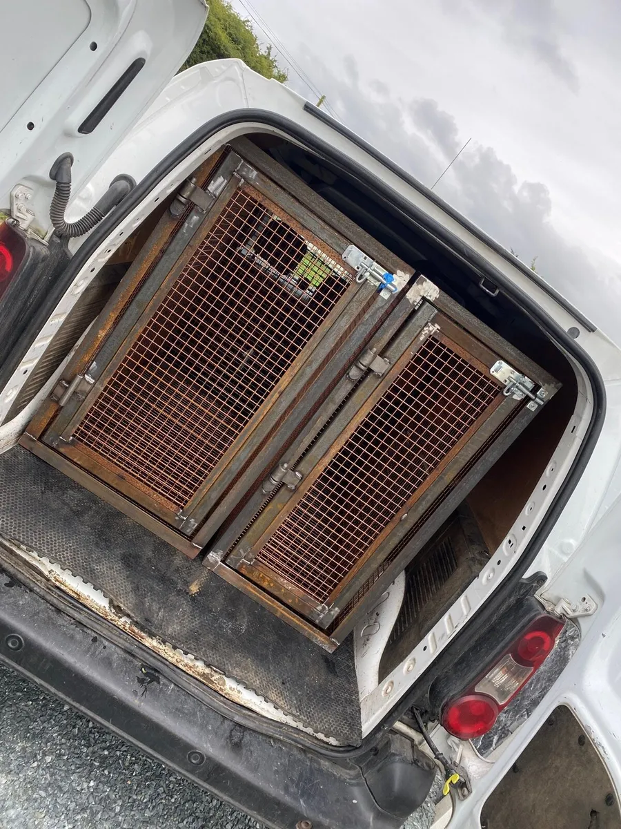 Greyhound cages for vans hot sale