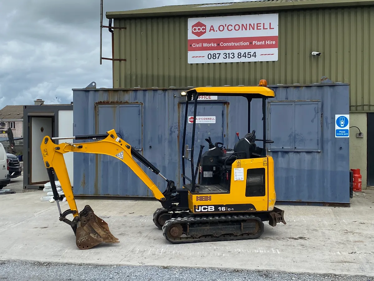 2019 Jcb 16c-1 Mini Digger - Image 2