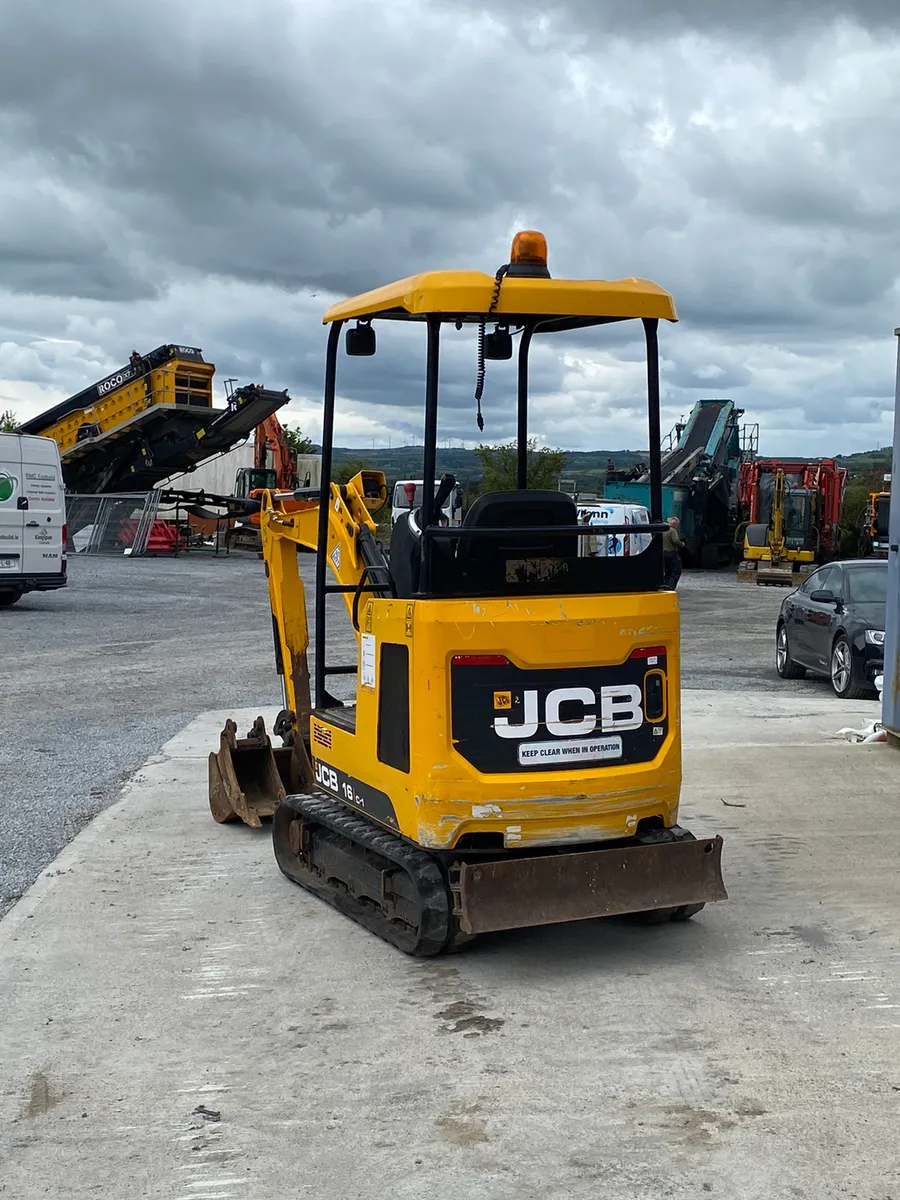 2019 Jcb 16c-1 Mini Digger - Image 3