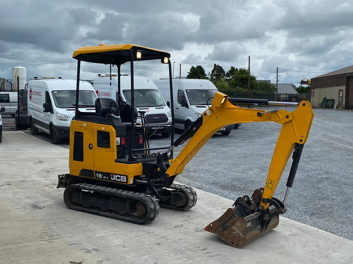 2019 Jcb 16c-1 Mini Digger - Image 4