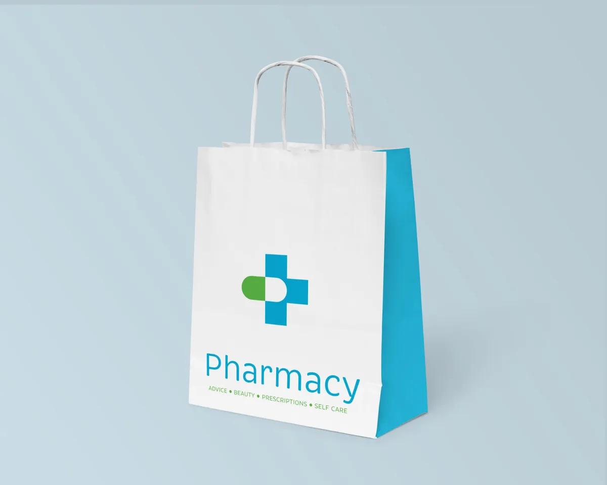 Generic Pharmacy Paper Bags - Image 1