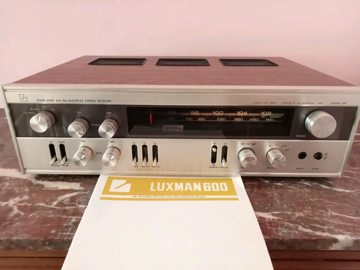 Luxman 600 stereo Receiver - Image 1