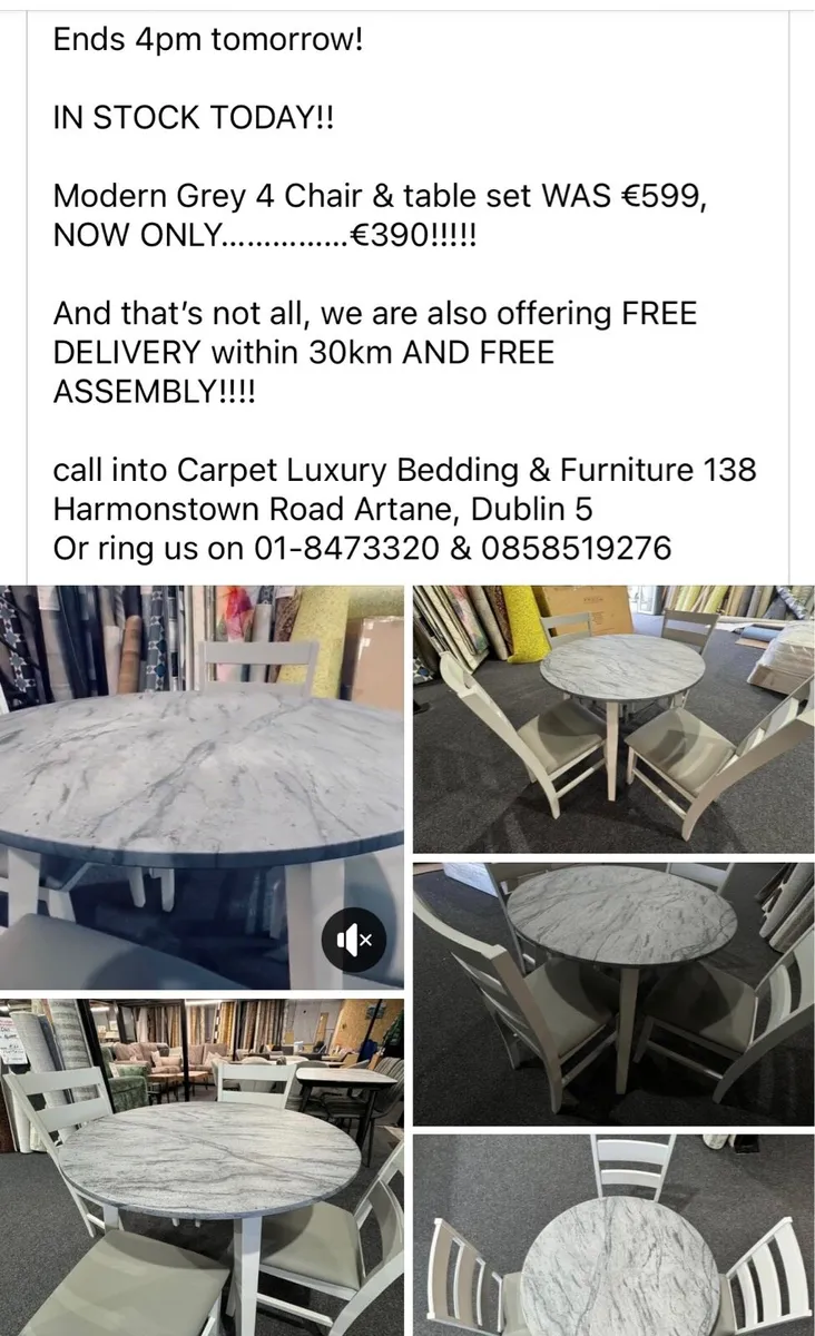 Carpet luxury furniture and bedding - Image 1