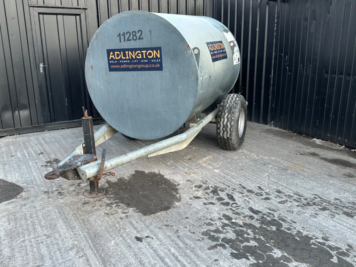 2000L Fuel Proof Bunded Bowser - Image 1