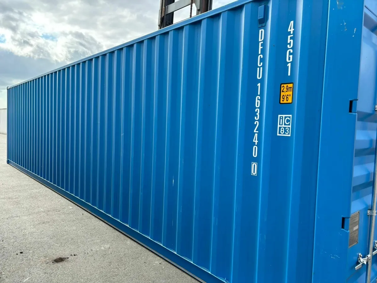 New 40ft High Cube Shipping Container - Image 1