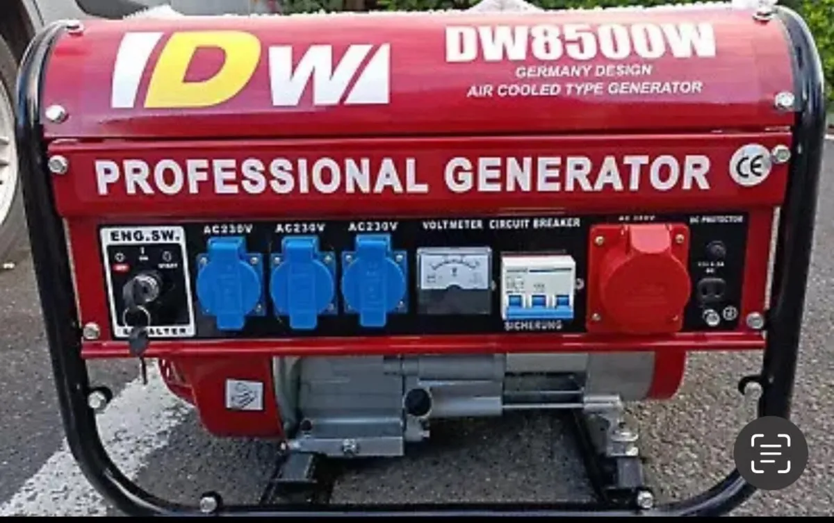 BRAND NEW 2024 SILENT DIESEL GENERATOR 8.5kva for sale in Co. Limerick for €280 on DoneDeal