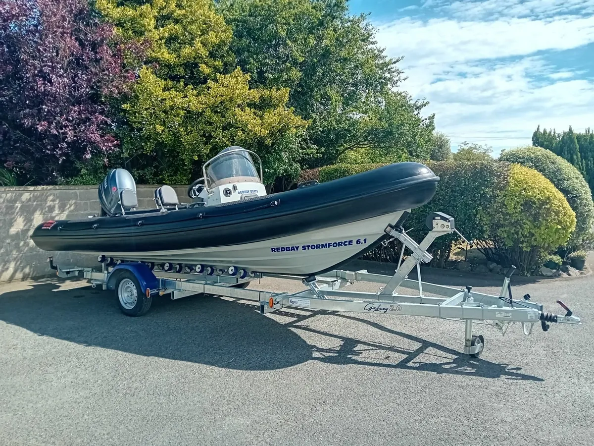 Redbay 6.1 RIB with Yamaha 115hp and trailer - Image 3