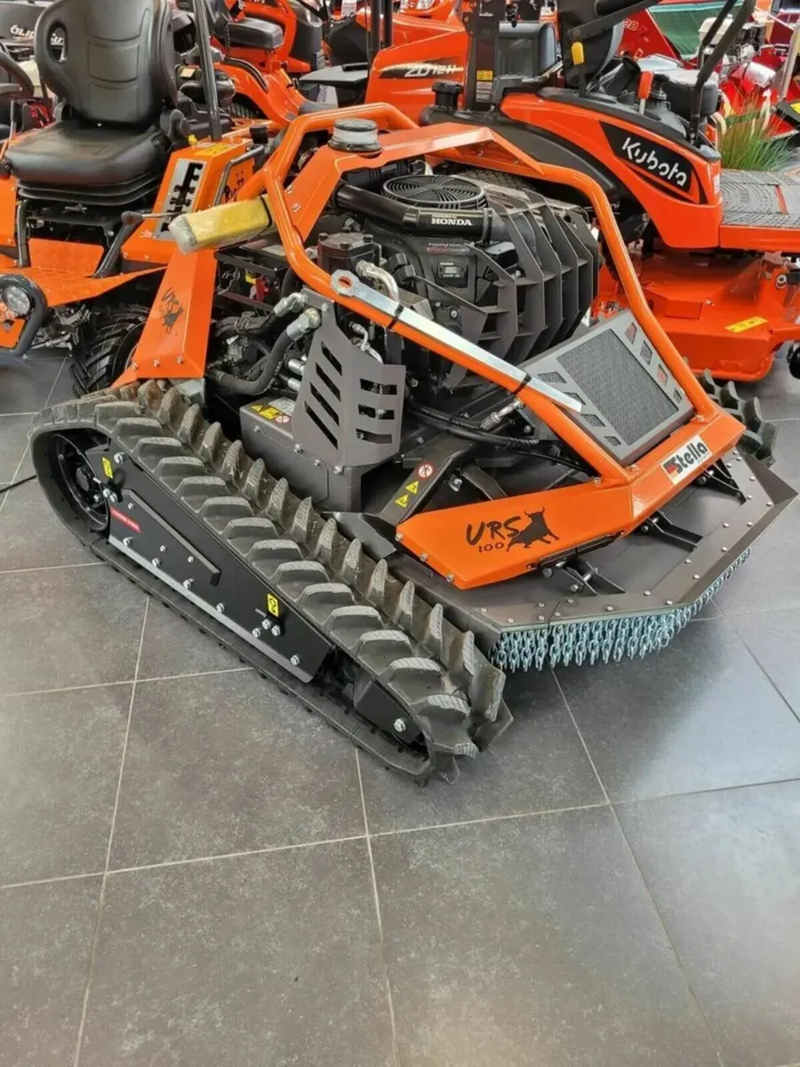 New Stella URS 100 Remote Controlled Rotary Mower - Image 4