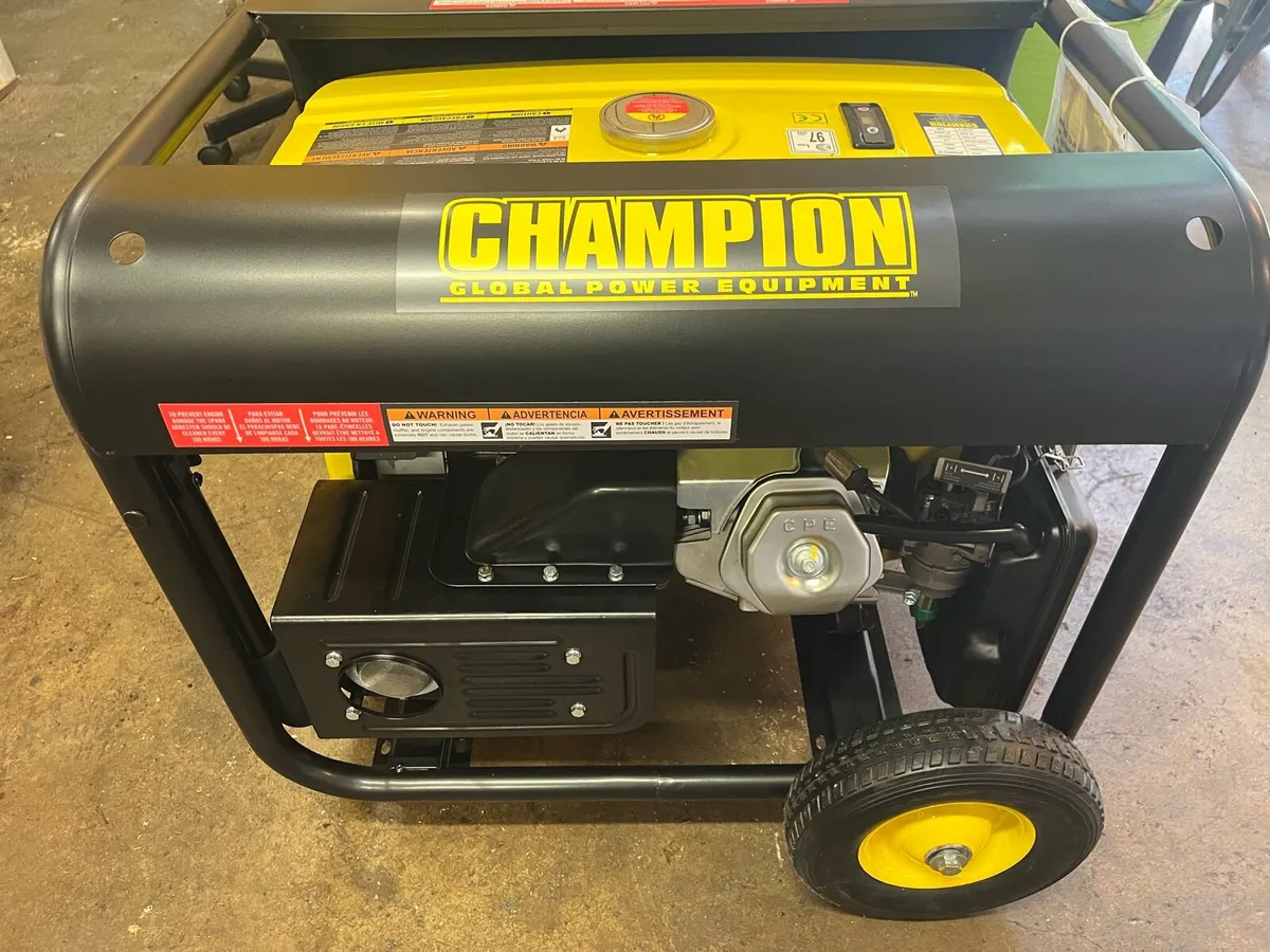 Champion 6500 Petrol Generator - Image 4
