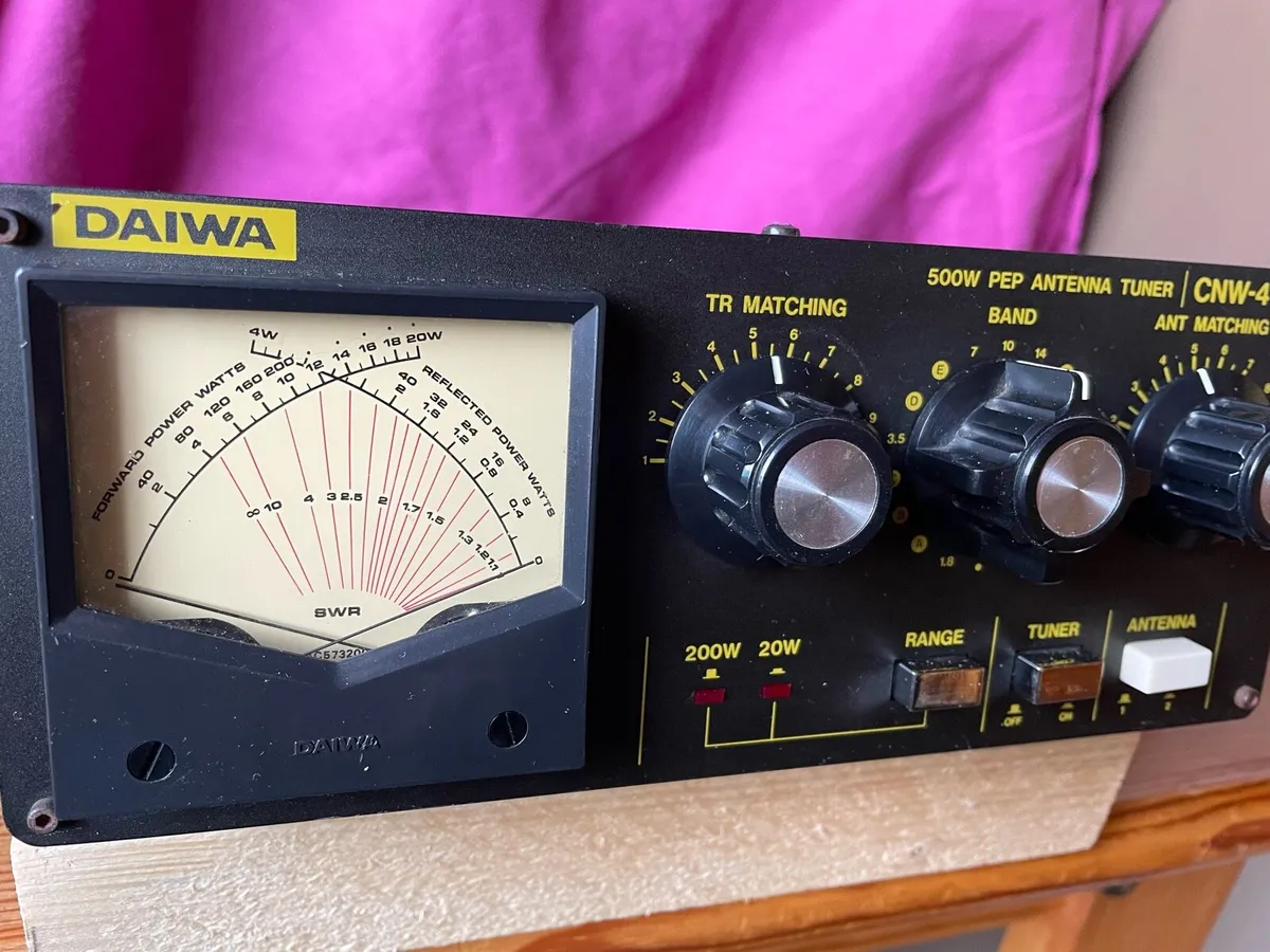 ダイワ　CNW-419 Daiwa CNW-419 200W WARC 1.8-30MHz Ham Radio Antenna Tuner