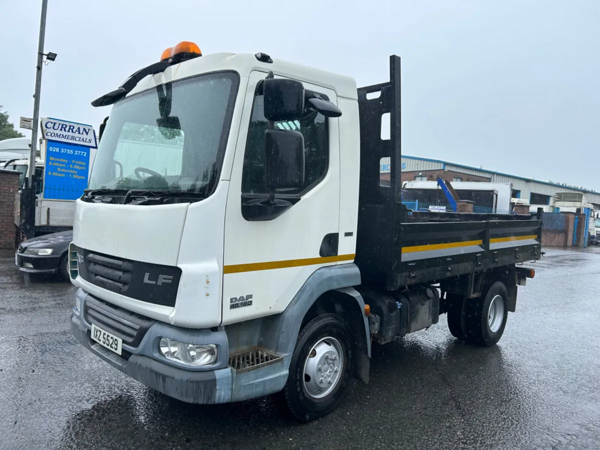 2011 Daf lf 45 160 7.5 ton insulated tipper - Image 1