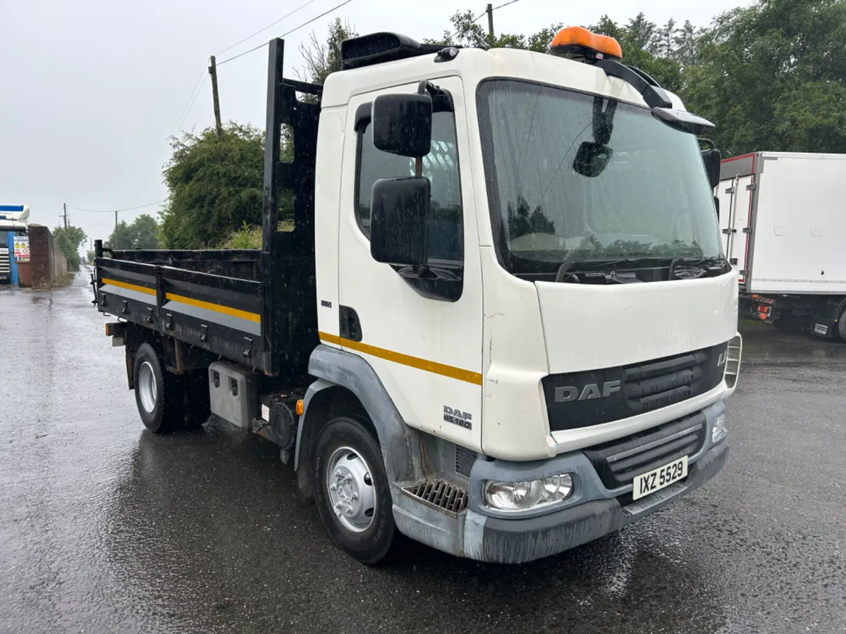 2011 Daf lf 45 160 7.5 ton insulated tipper - Image 3