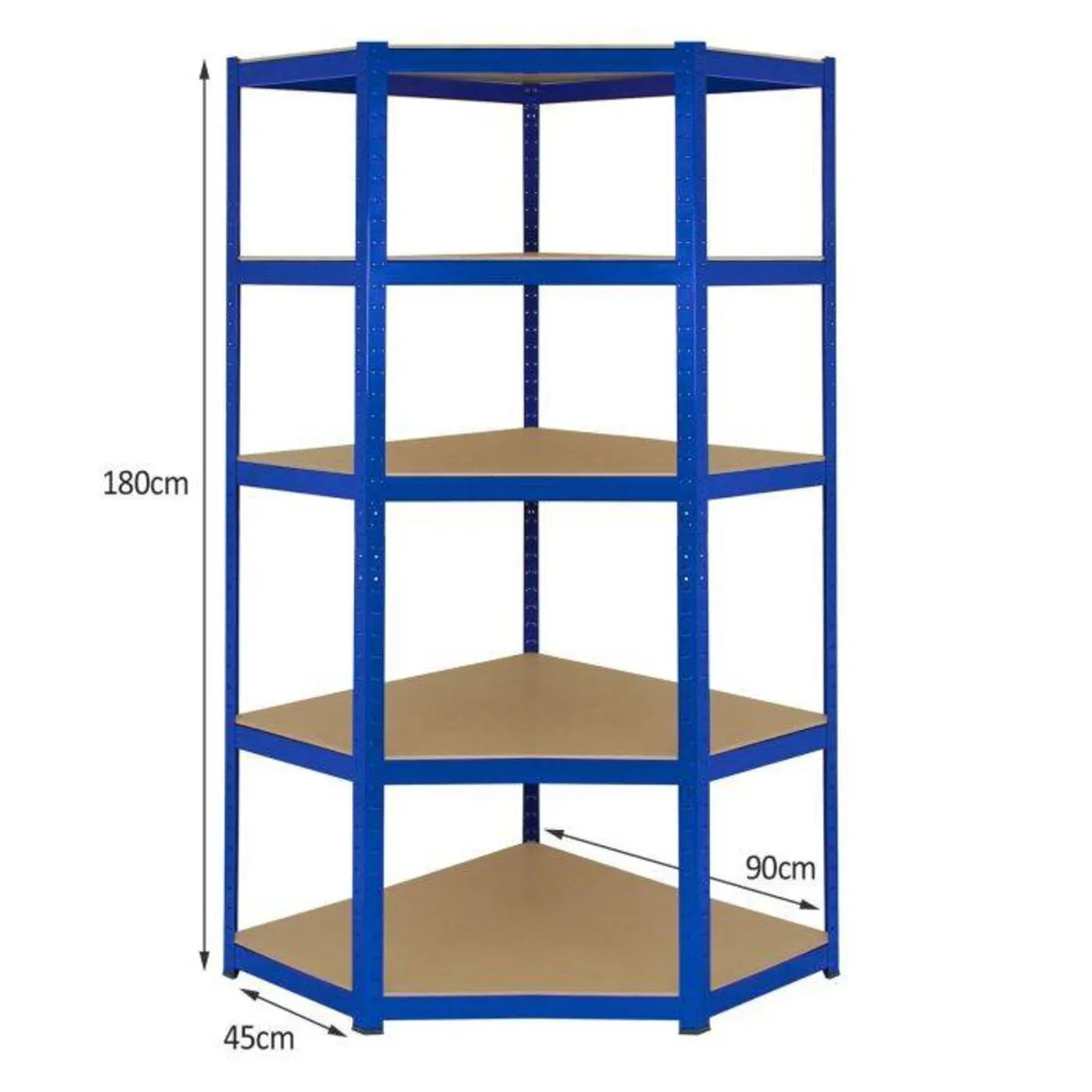 5 Tier Corner Shelving Kit.Suit Workshop/Store - Image 3