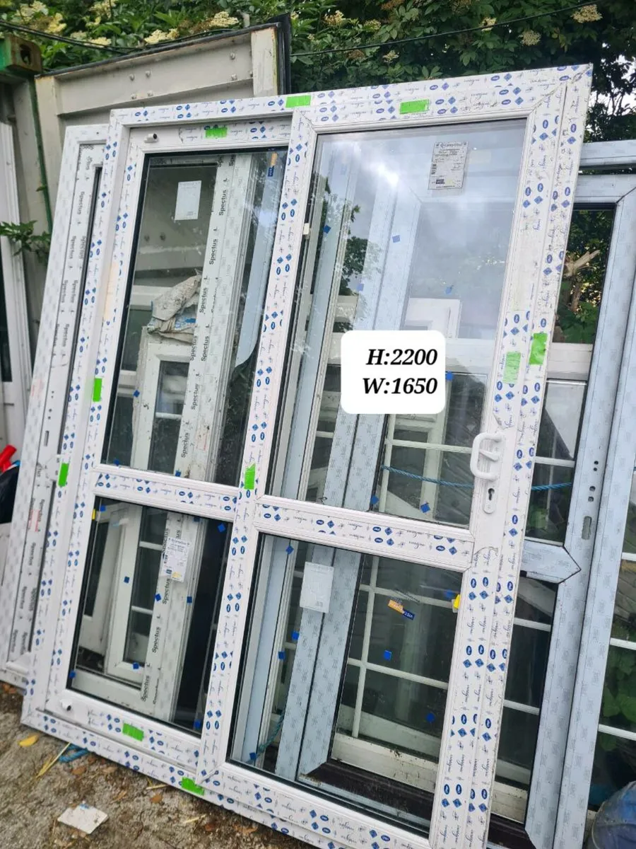 PVC MARK NEW PVC PATIO SLIDING DOORS for sale in Co. Dublin for €600 on DoneDeal