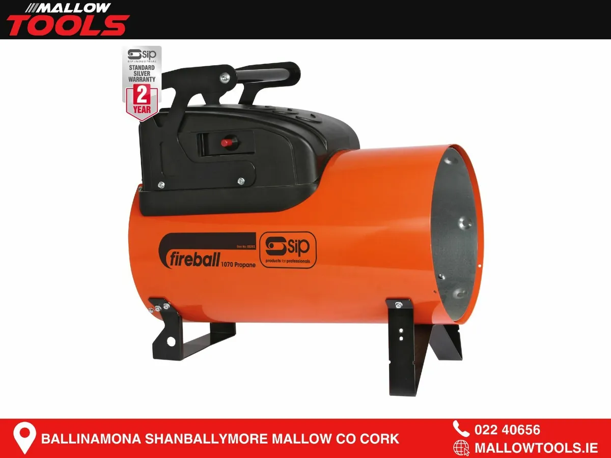 SIP Fireball 1070 Propane Heater (107,000 BTU/ hr) - Image 1