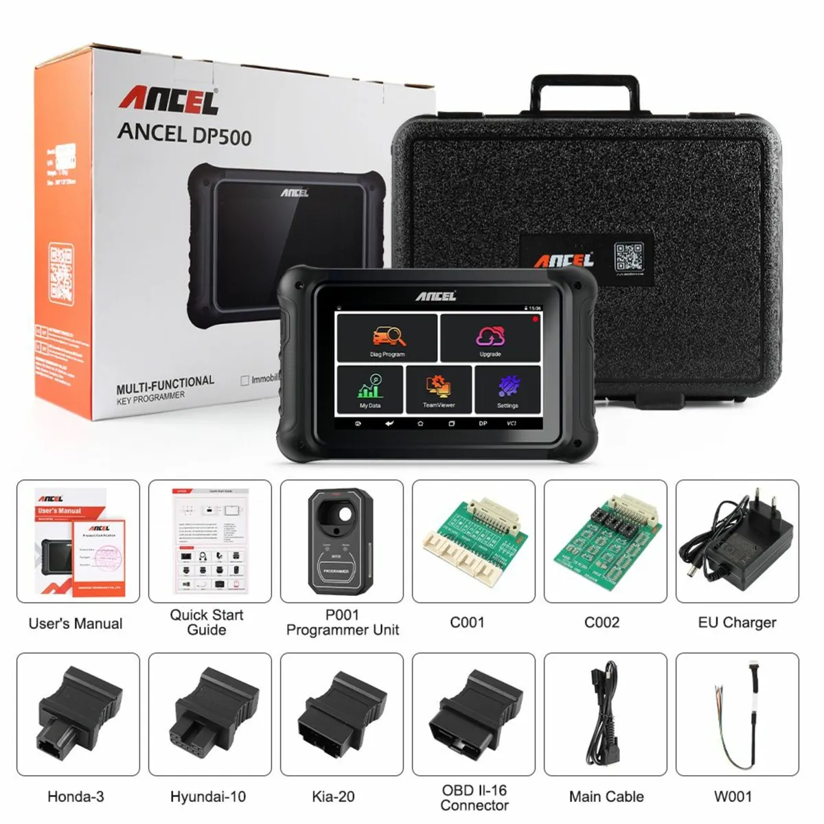 Ancel DP500 – Mileage Correction OBD2 Service Tool - Image 1