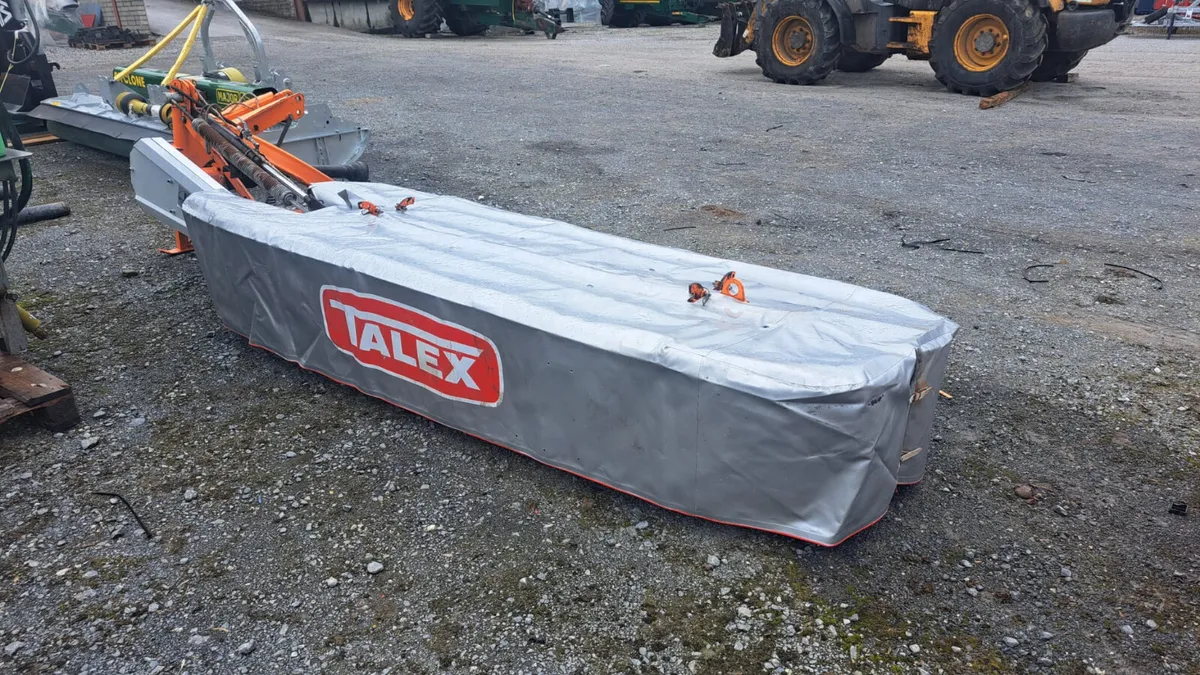 Talex 8 foot disc mower LIKE NEW - Image 2