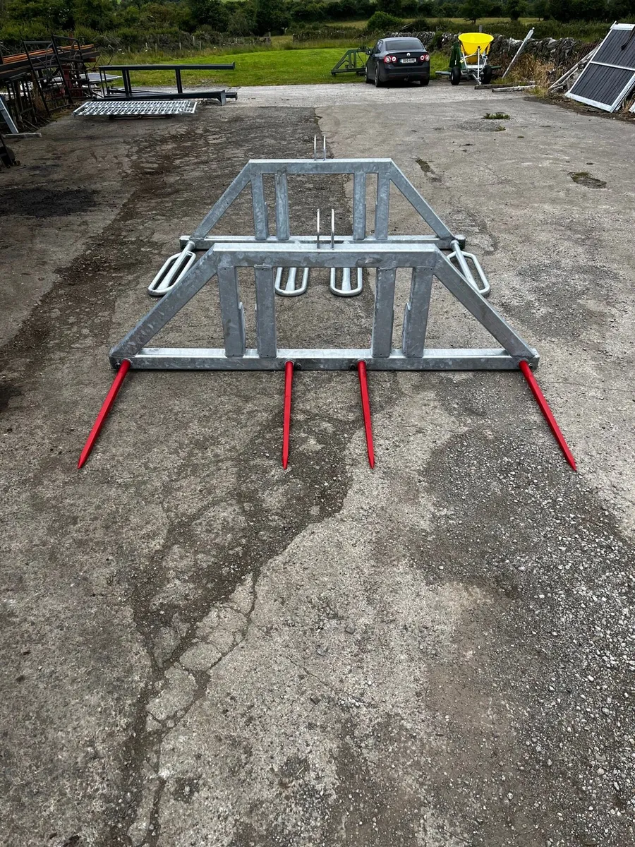 Heavy duty double paddle bale handler - Image 3