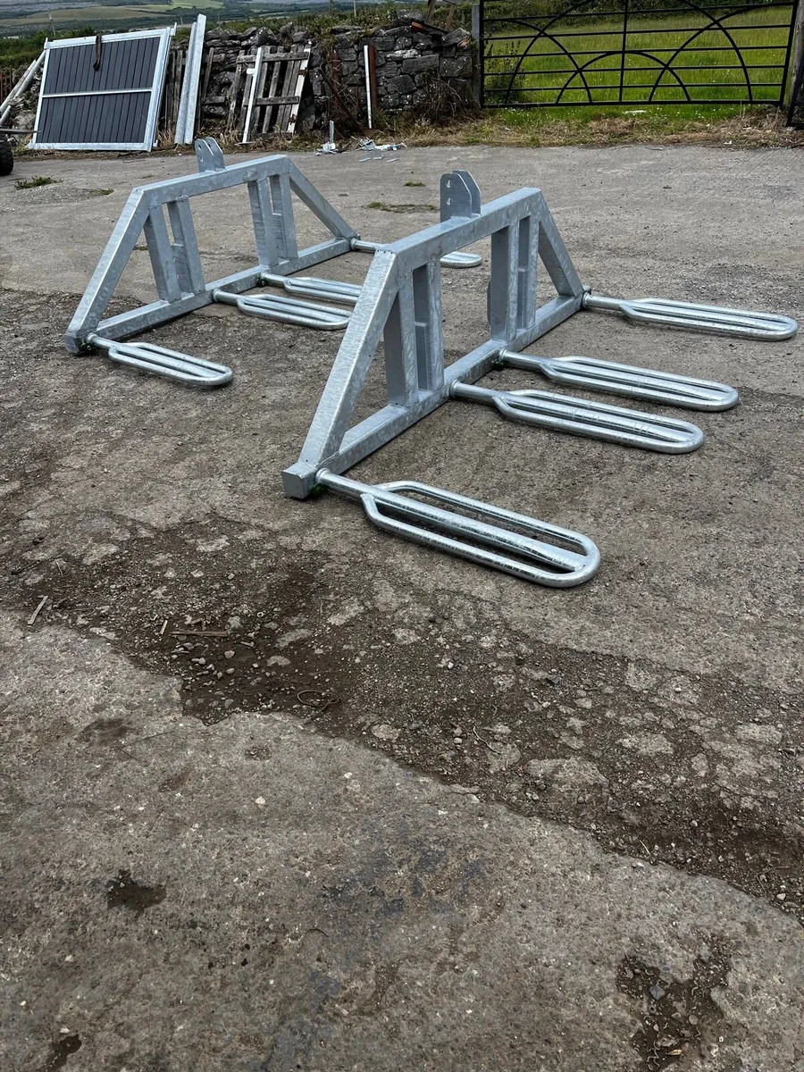 Heavy duty double paddle bale handler - Image 2