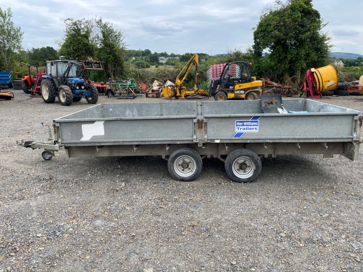 Ifor Williams 14x6”6 Flat Bed Trailer - Image 1