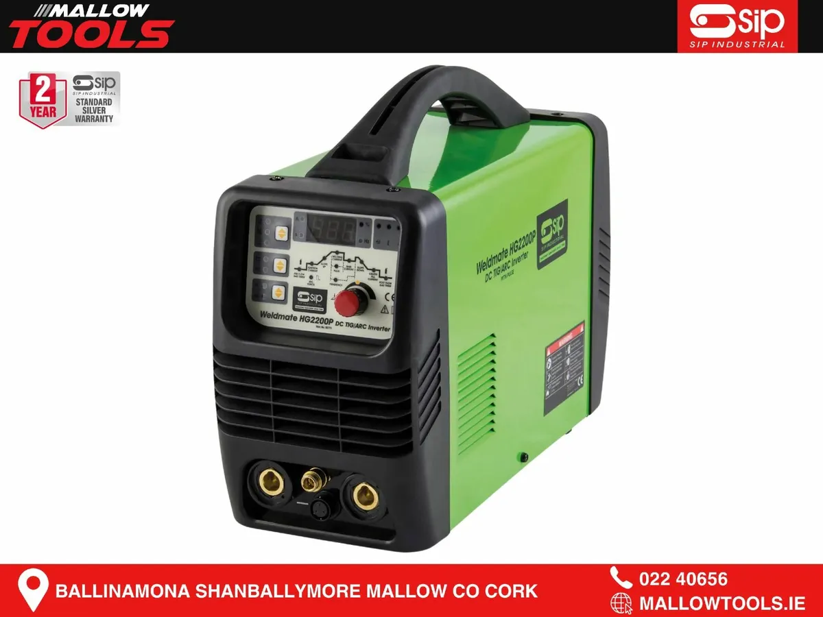 SIP Weldmate HG2200P DC 200amp Tig Welder SALE - Image 1