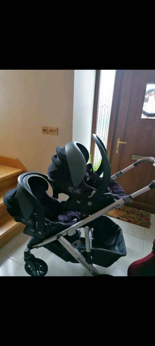 Uppabbay twin travel system - Image 1