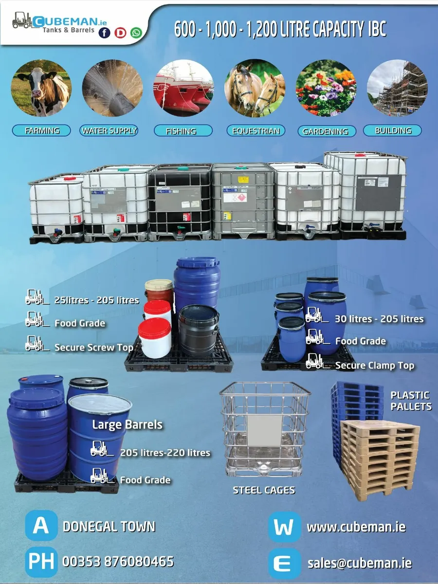 Rainwater harvesting tanks (IBC) - Image 1