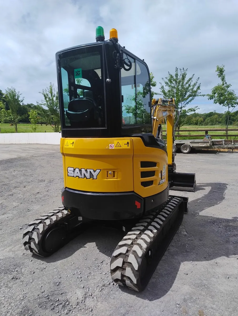 New Sany SY26U (2.8 Ton) Excavator for sale - Image 2