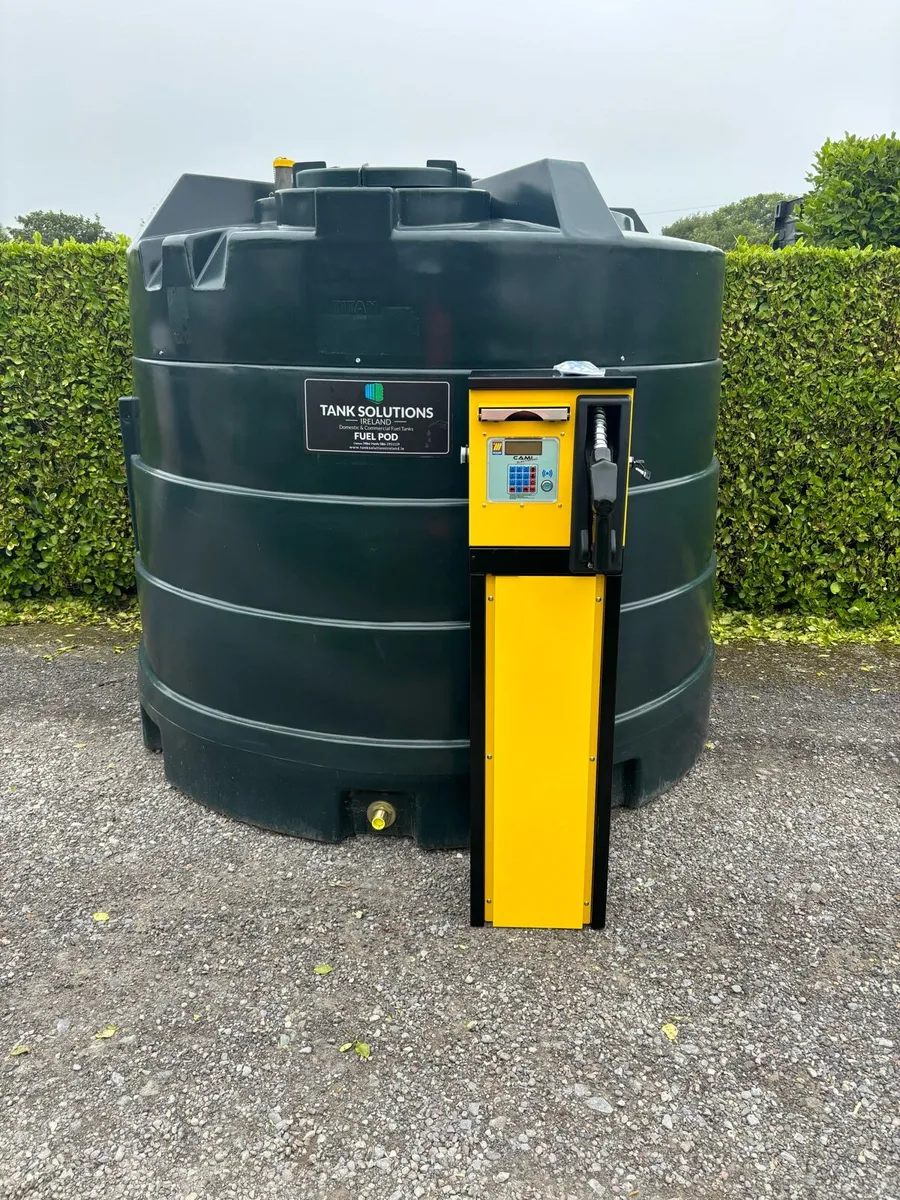 Bund diesel tank and pump - Image 1