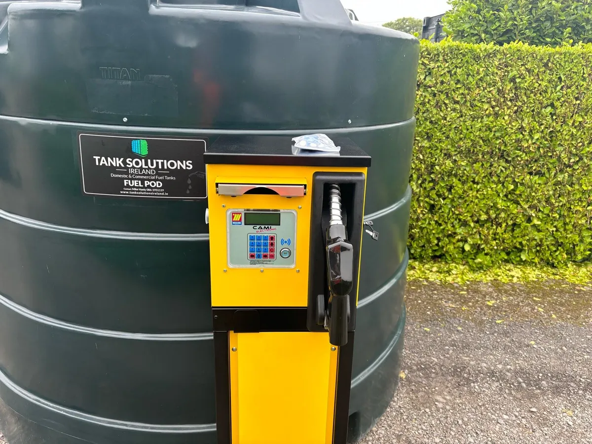 Bund diesel tank and pump - Image 2