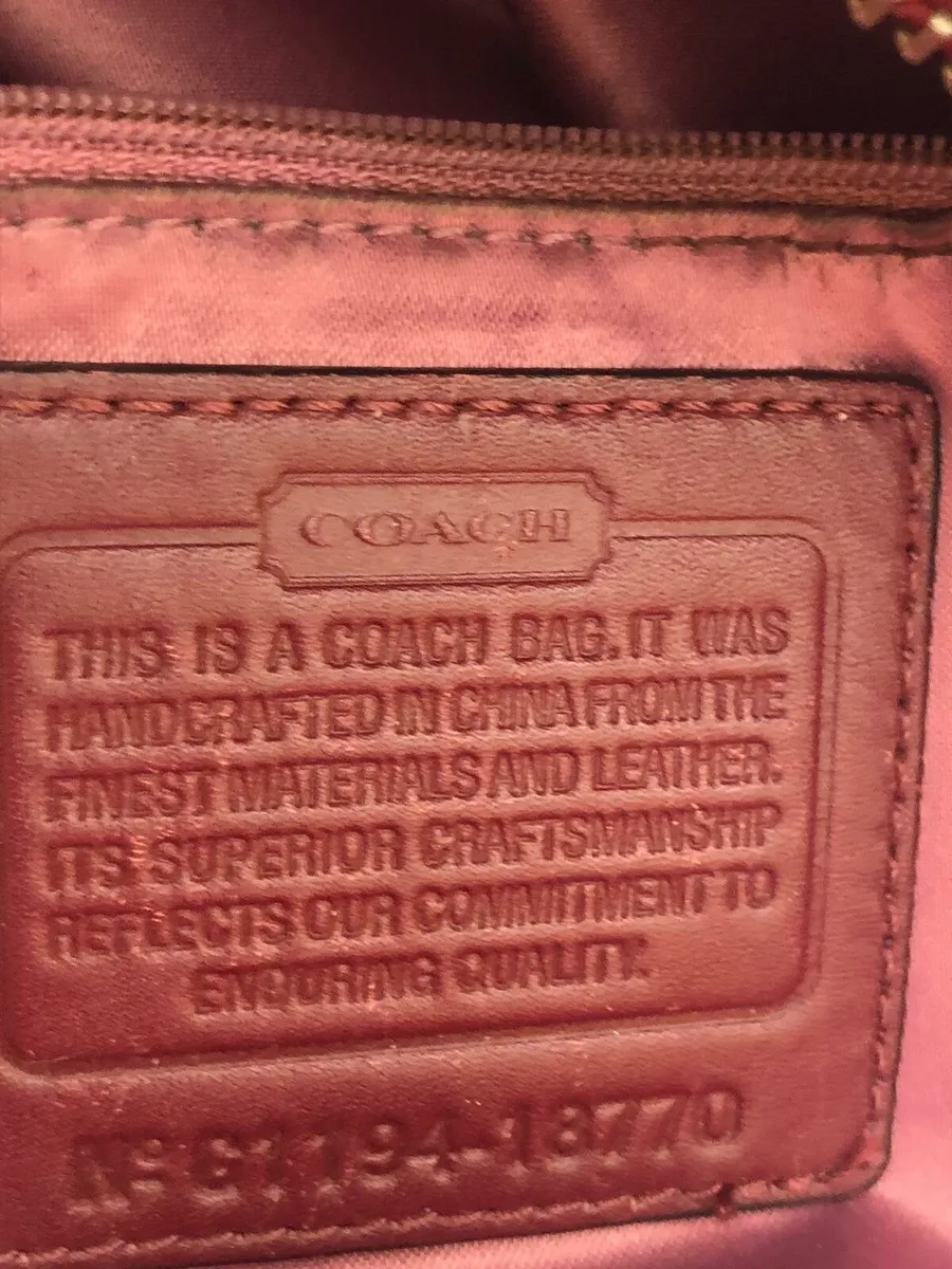 Ladies  Coach Handbag - Image 3