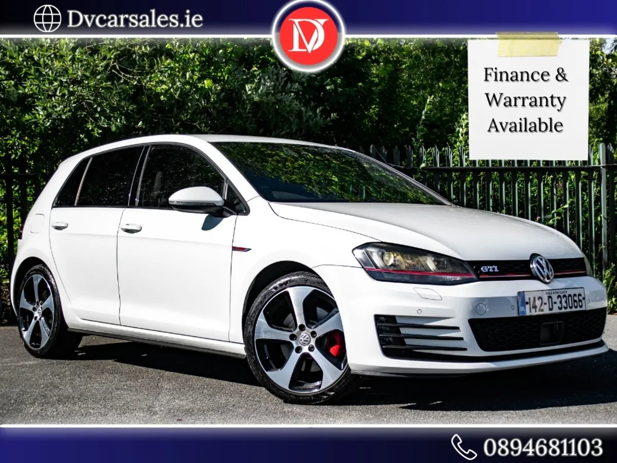 2014 Golf GTI DSG *VERY LOW MILEAGE* WHITE KEYLESS - Image 1