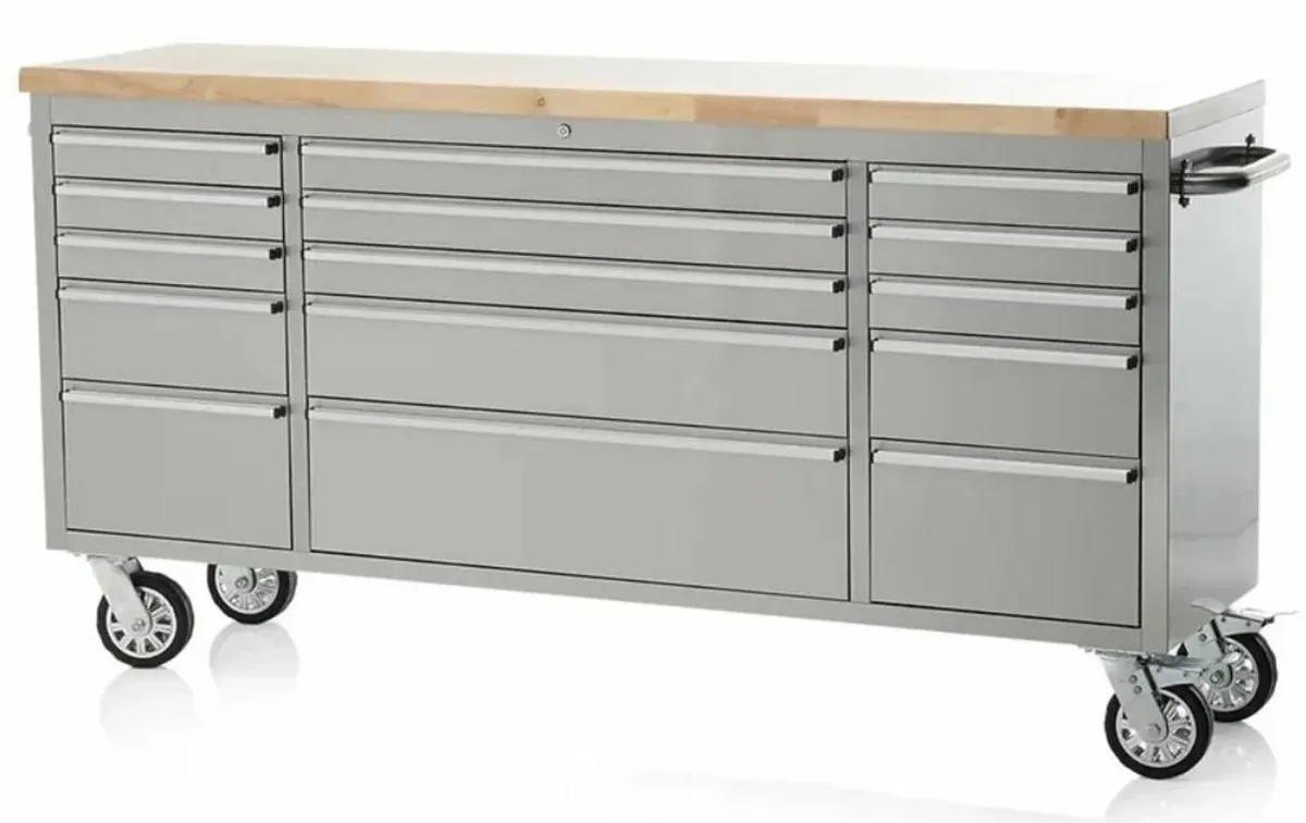 Durable Stainless Steel Toolchest Workbench - Image 1