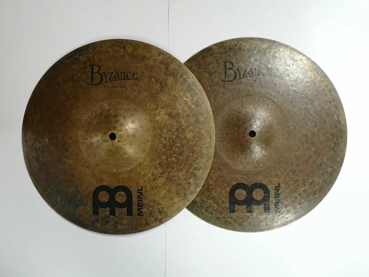 Meinl 15" Byzance Dark Hi-Hat - Image 1