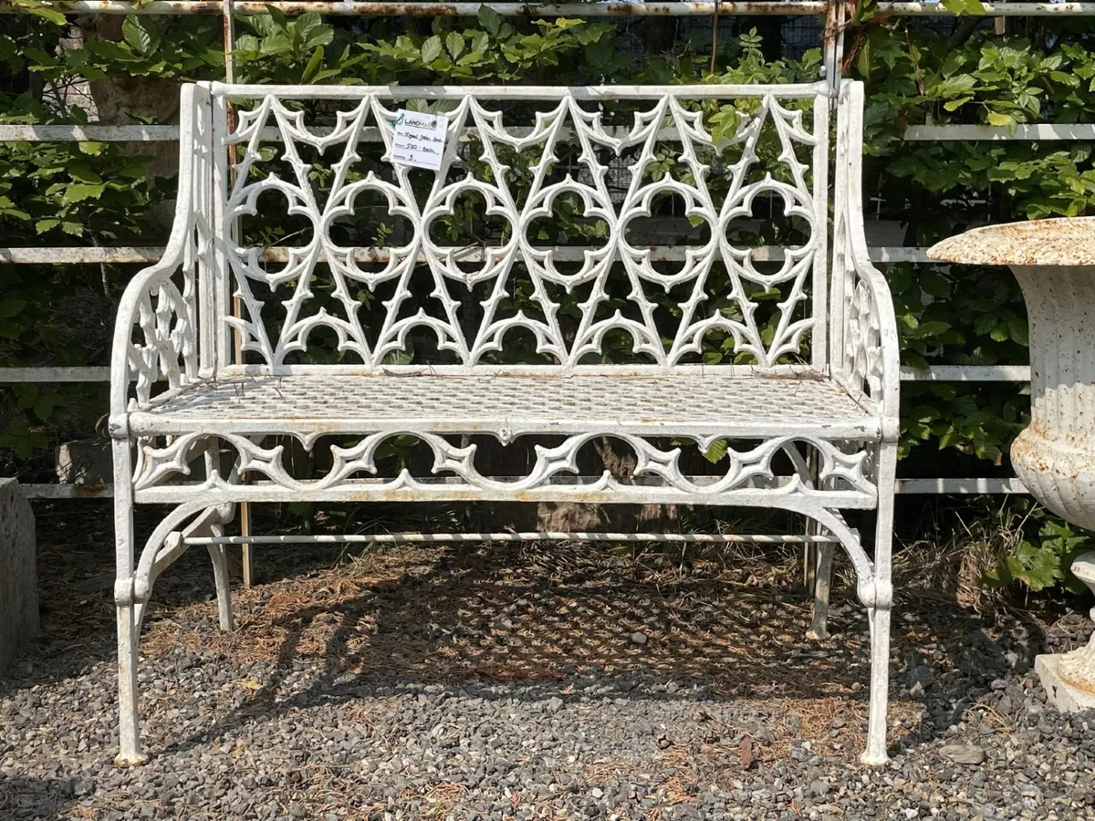 Cast iron garden bench for sale hotsell