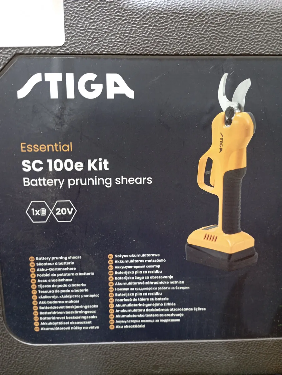 STIGA BATTERY  PRUNING SHEARS - Image 4