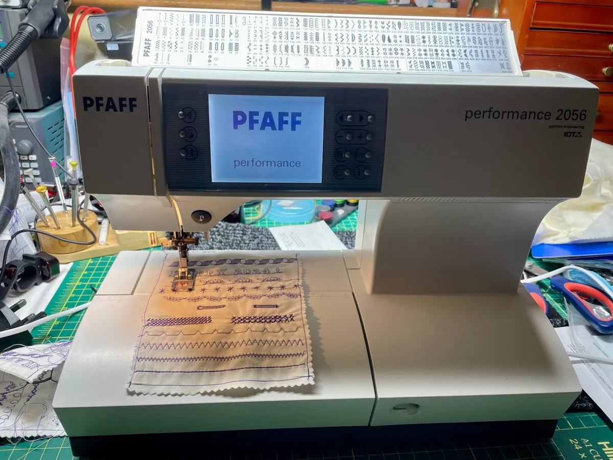 PFAFF 2056 Performance Sewing Machine - Serviced - Image 1