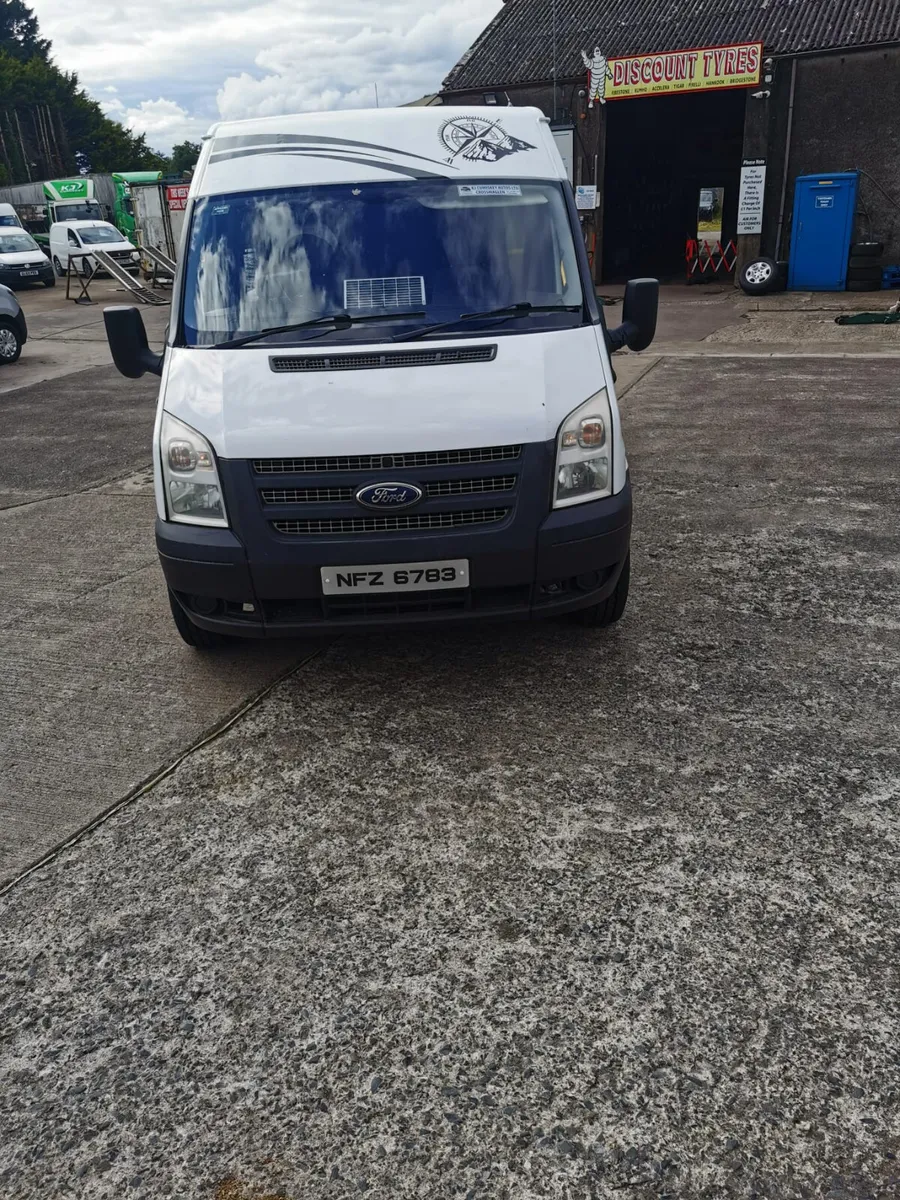 NI REG 2013 TRANSIT 125 350 LWB M/R DAY CAMPER - Image 2