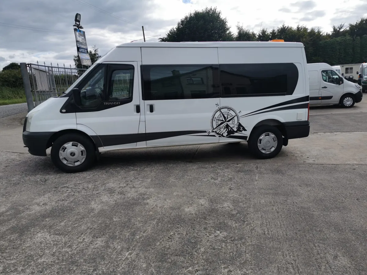 NI REG 2013 TRANSIT 125 350 LWB M/R DAY CAMPER - Image 3