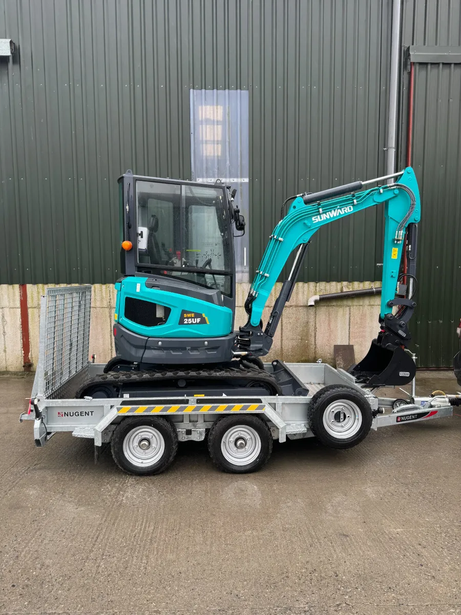 €129/week Sunward 25UF and Nugent Trailer - Image 1