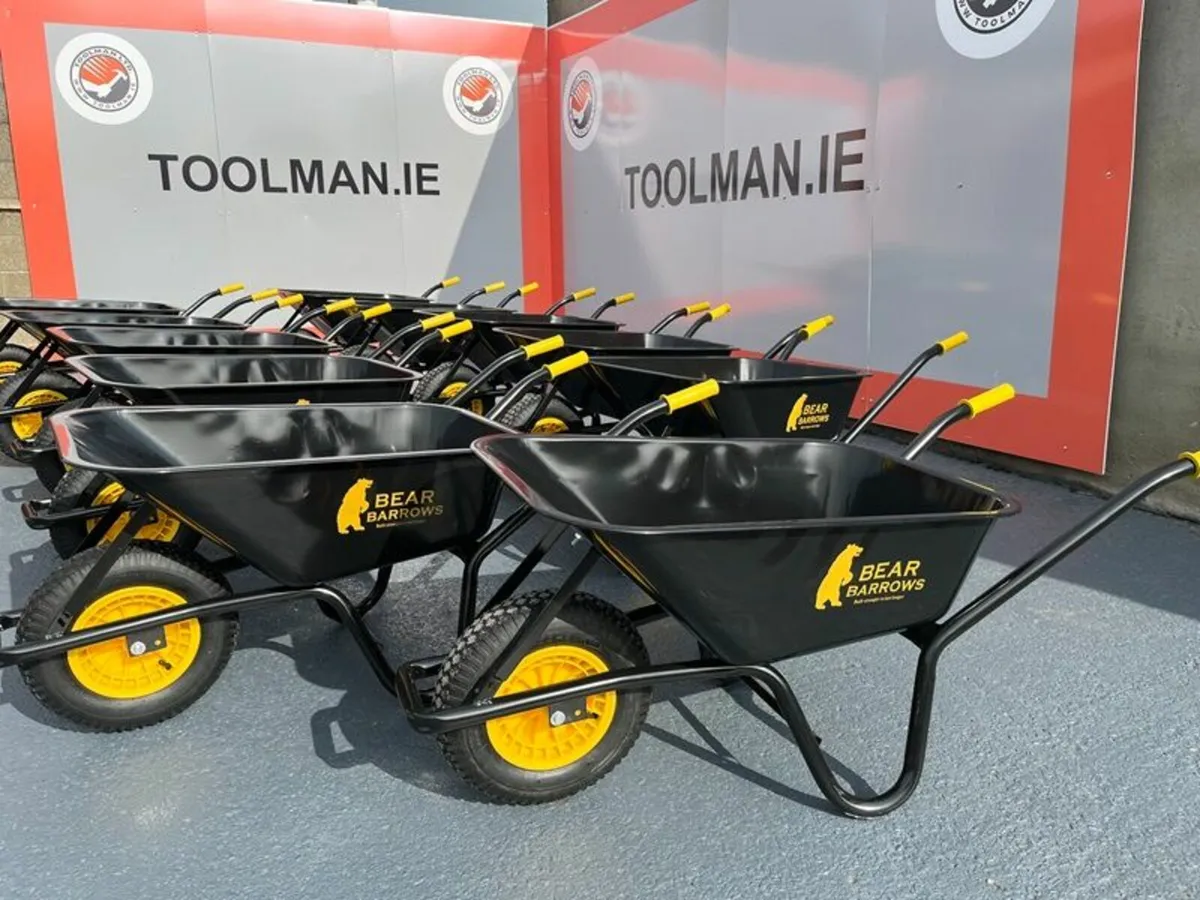 Bear Tarmac Wheelbarrows at Toolman.ie - Image 3