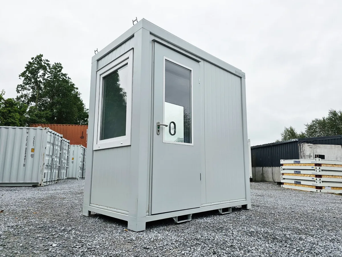 Security Hut with Ticket Booth Window - Image 1