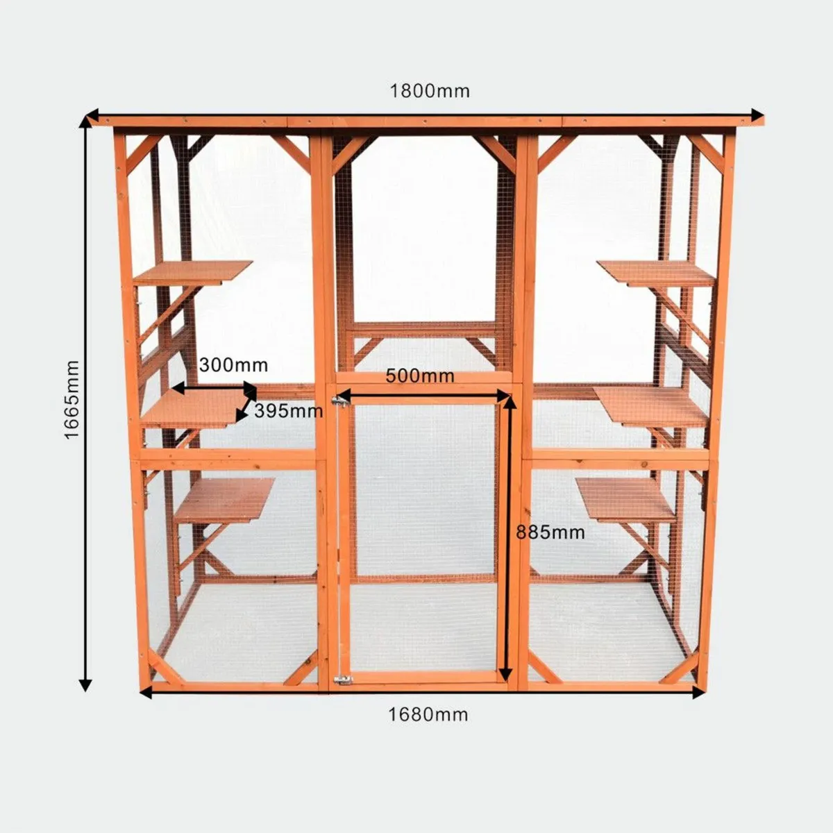 CATIO CATTERY CAT 180X88X169 CM..FREE DELIVERY - Image 2