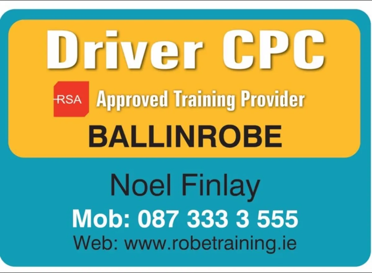 Driver CPC, Mayo/Galway/Sligo/Roscommon'24 - Image 1