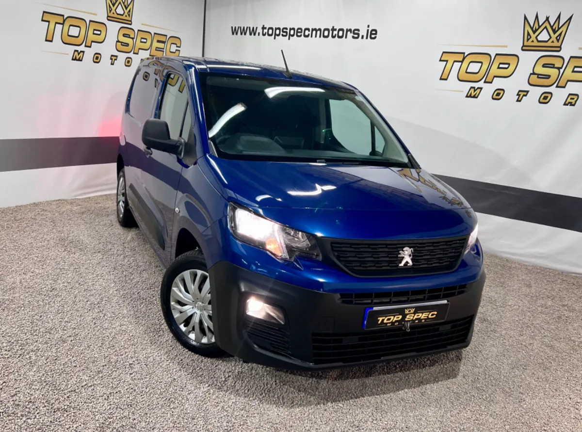 2019 (192) Peugeot partner NEW MODEL 1.6Hdi 3 Seat - Image 2