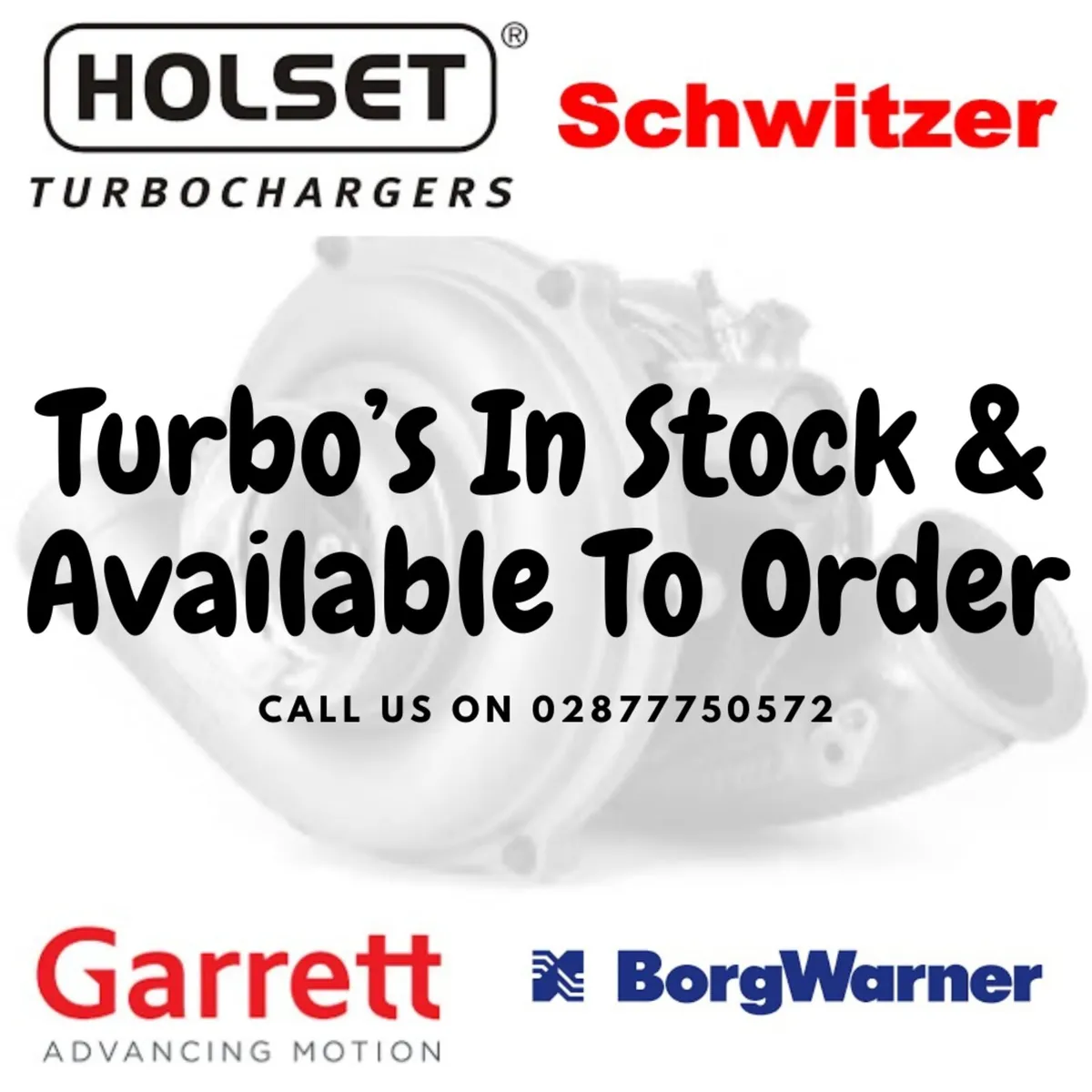 Turbo’s In Stock