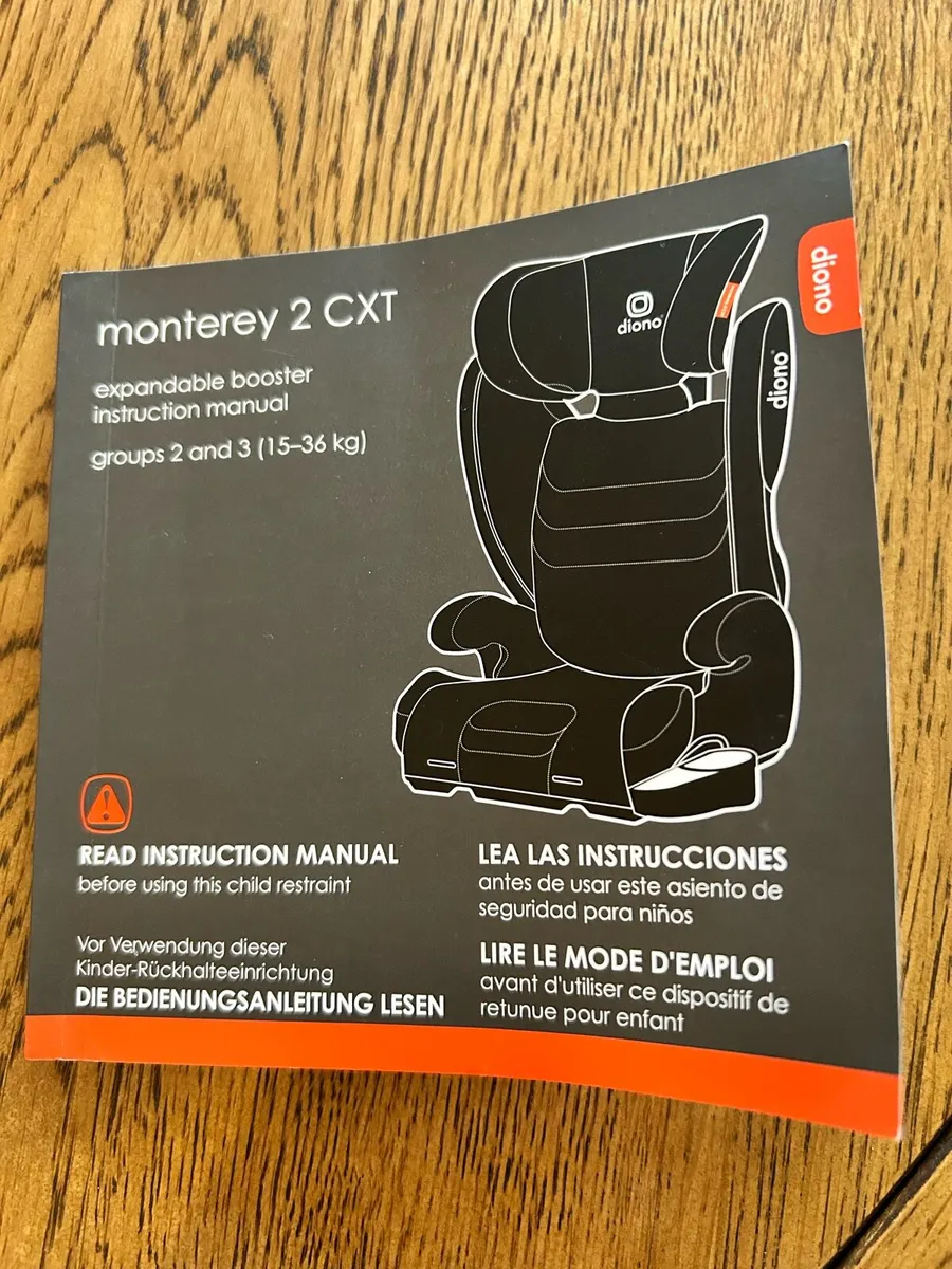 Diono Monterey 2CXT group 2 3 car seat for sale in Co. Wexford for 60 on DoneDeal